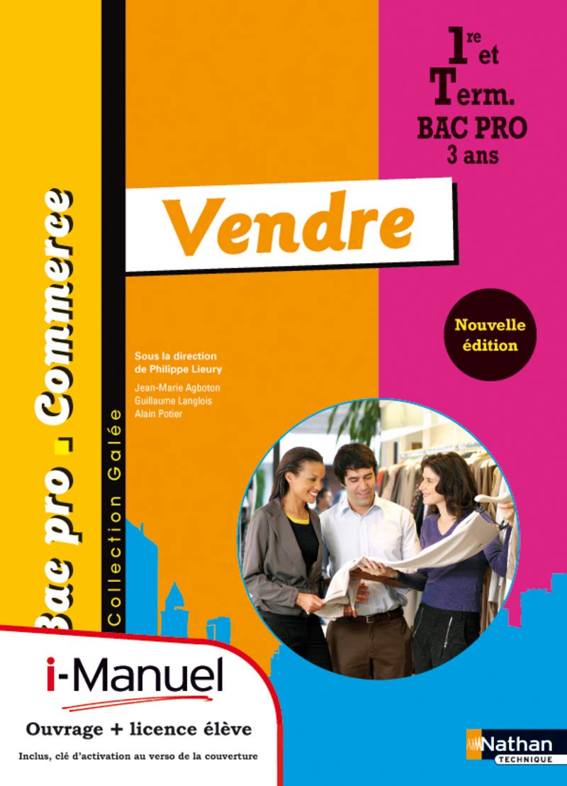 Corrigé Livre Vendre Bac Pro Commerce Nathan