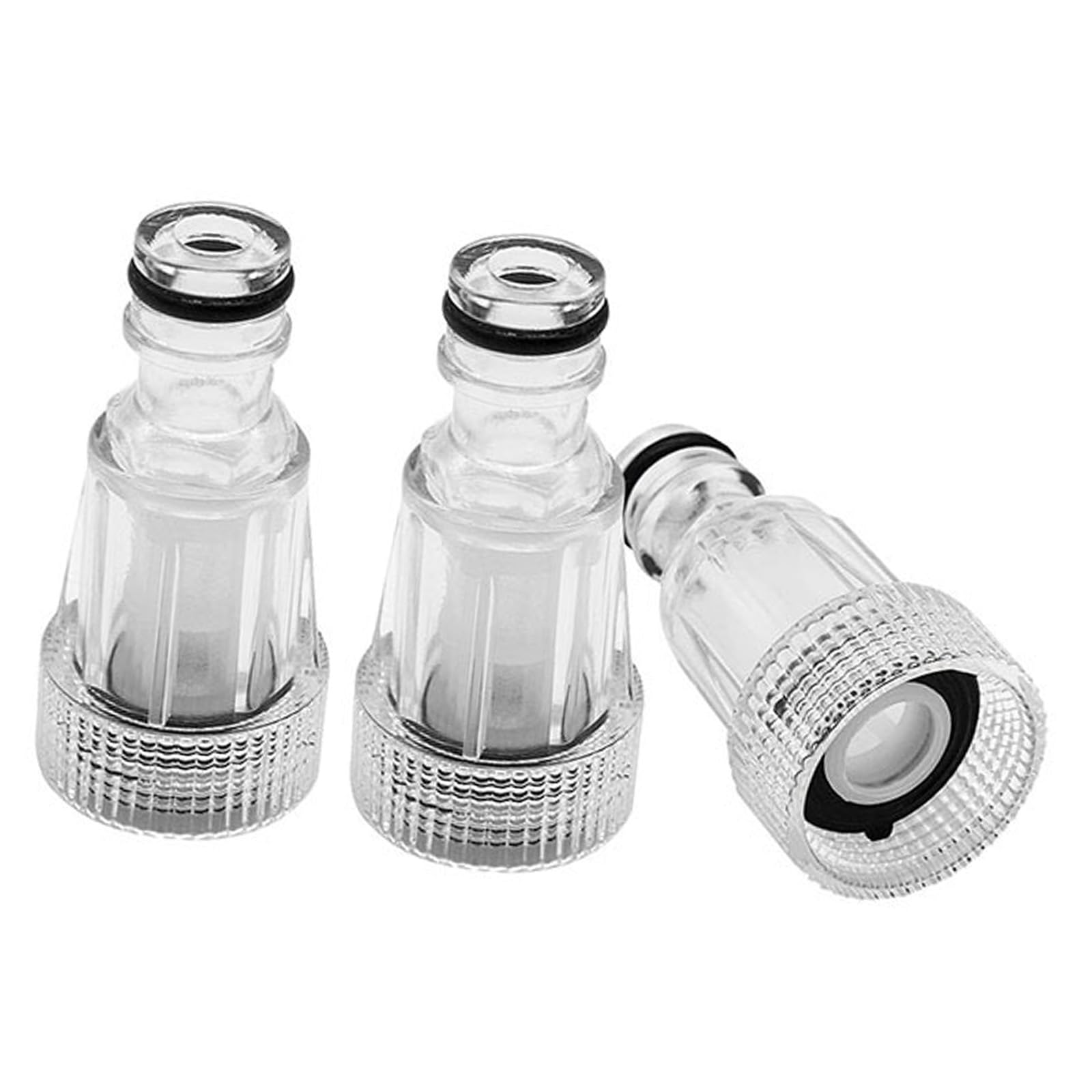Pxzh 3Pcs Pressure Washer Inlet Connector Set Including Filter Replacement Part For Hassle Release Setups And Longevity Water Pumps Inlet Adapter