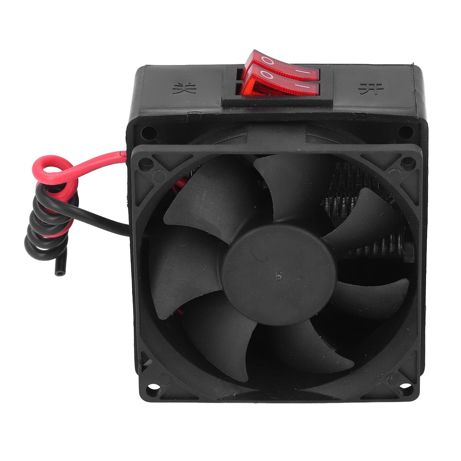 Asixxsix Small Space Heater 300W Quiet Work Rapid and Safe Heating Purifying The Air Fan Heater with Automatic