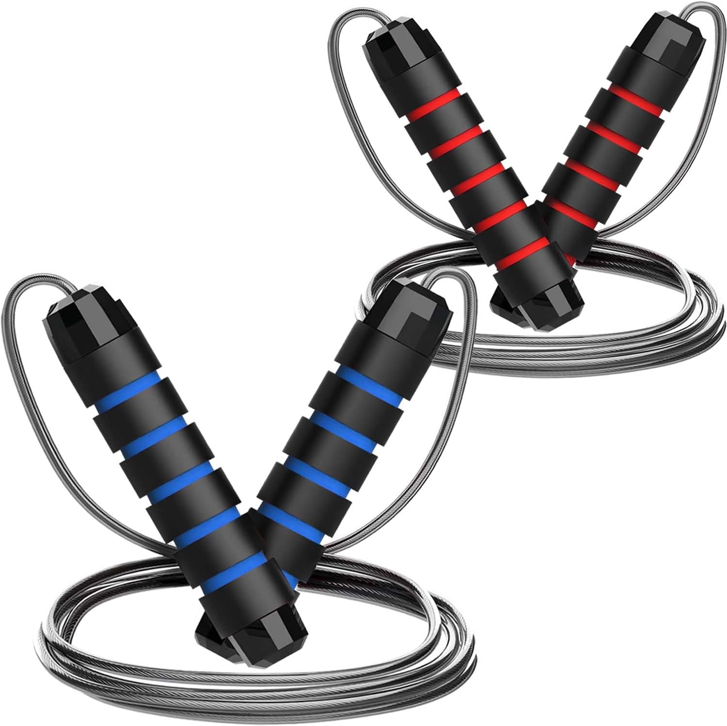 2 Pack Workout Jumping Rope,Adjustable Skipping Rope,Weighted Jump Rope for Men,Jumprope for Fitness Women,Cuerda Para Saltar Ejercicio,Speed Rope,Kids Jump Ropes for 8-12,Adults Boxing Jump Rooe 2 Pack Workout Jumping Rope,Adjustable Skipping Rope,Weighted Jump Rope for Men,Jumprope for Fitness Women,Cuerda Para Saltar Ejercicio,Speed Rope,Kids Jump Ropes for 8-12,Adults Boxing Jump Rooe