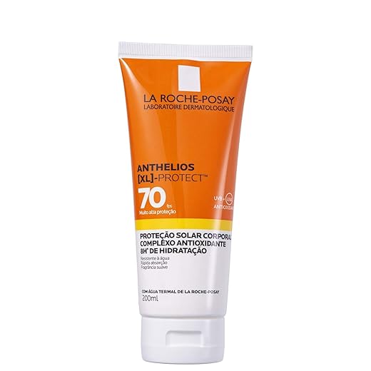 La Roche-Posay, Anthelios XL, Protetor Solar Corporal, FPS 70, 200ml