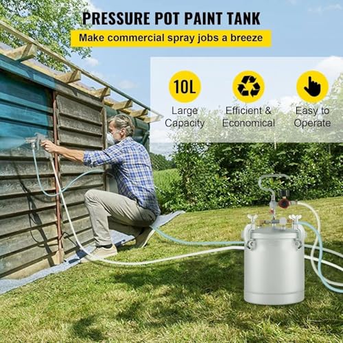 Airless Paint Sprayer Plecak Elektryczny opryskiwacz do farb, wysokociśnieniowy zbiornik 10L 15L Spray z pistoletem i wężem Odpowiedni do wszystkich powłok natryskowych