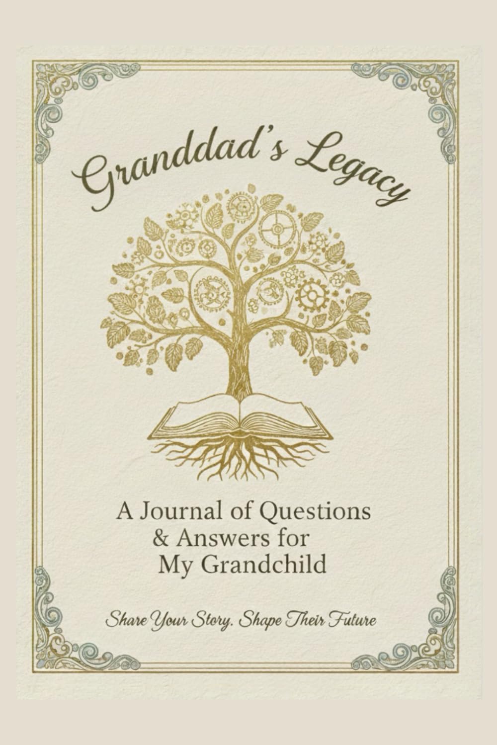 Granddad's Legacy - A Journal of Questions & Answers for My Grandchild: Share Your Story, Shape Their Future
