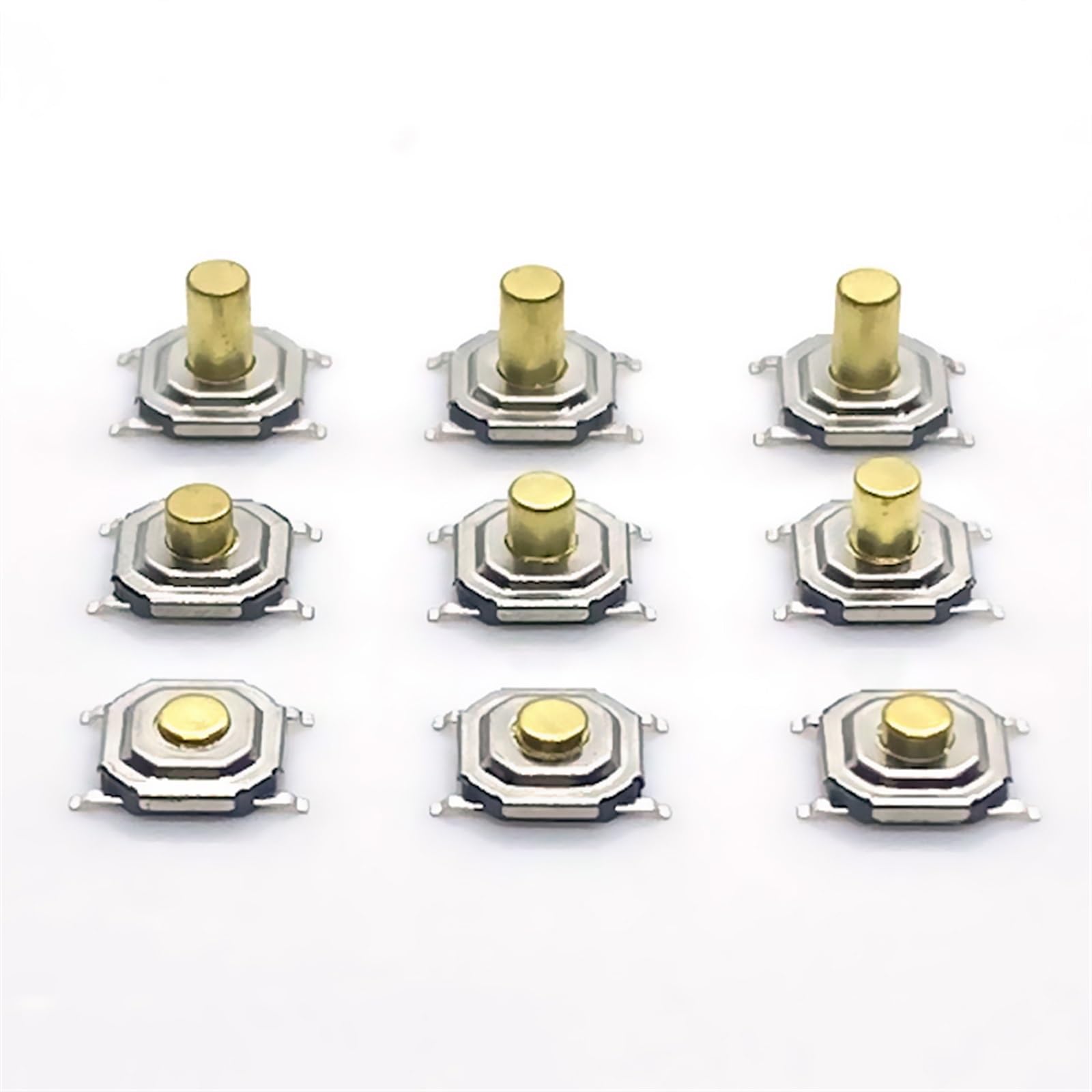 Mini interrupteur tact 4x4mm pour réparer vos clés de voiture