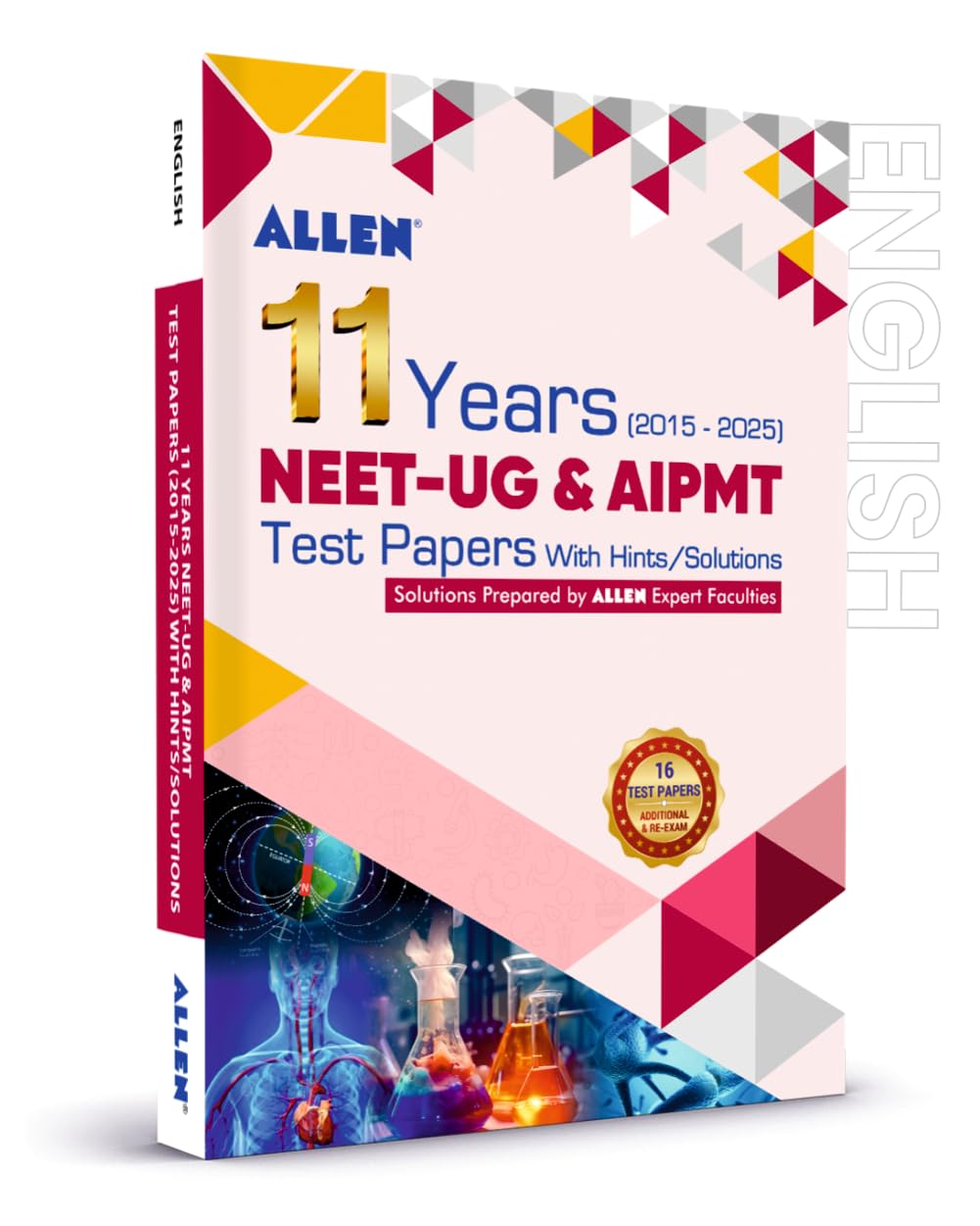 NEET-UG & AIPMT 11 Years Test Papers with Hints/Solution in ENGLISH | NON RETURNABLE