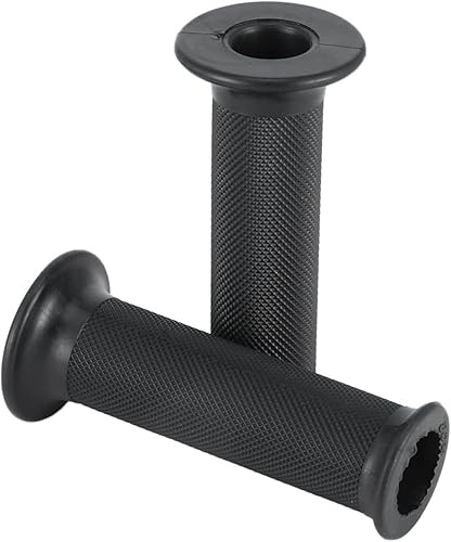 Miniatura 4 de Manillar de motocicleta de goma retro clásico de motocicleta antideslizante Unviersal Vintage Moto Manillar para Cafe Racer Mango de motocicleta