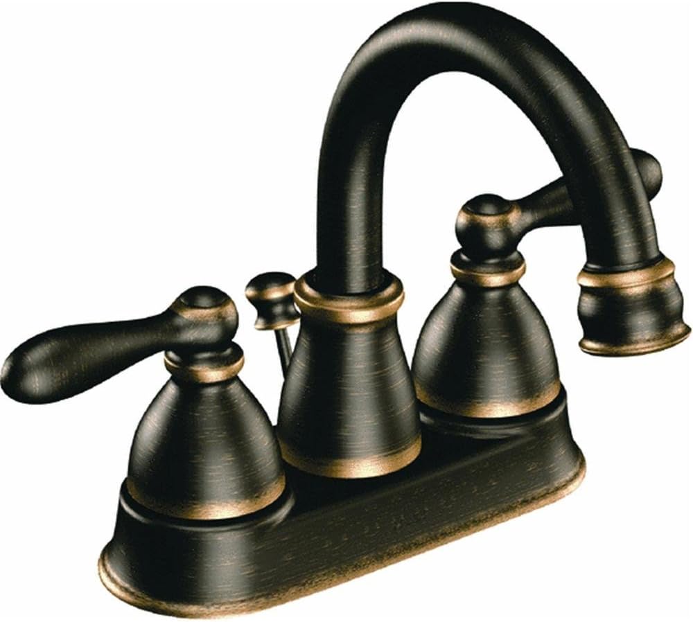 Moen CA84667BRB Double Handle Centerset Bathroom Faucet from the ...