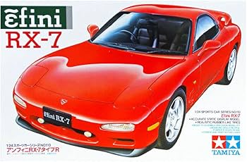 Amazon.com: Tamiya Mazda RX-7 1/24 Scale Model Kit 24110 : Arts