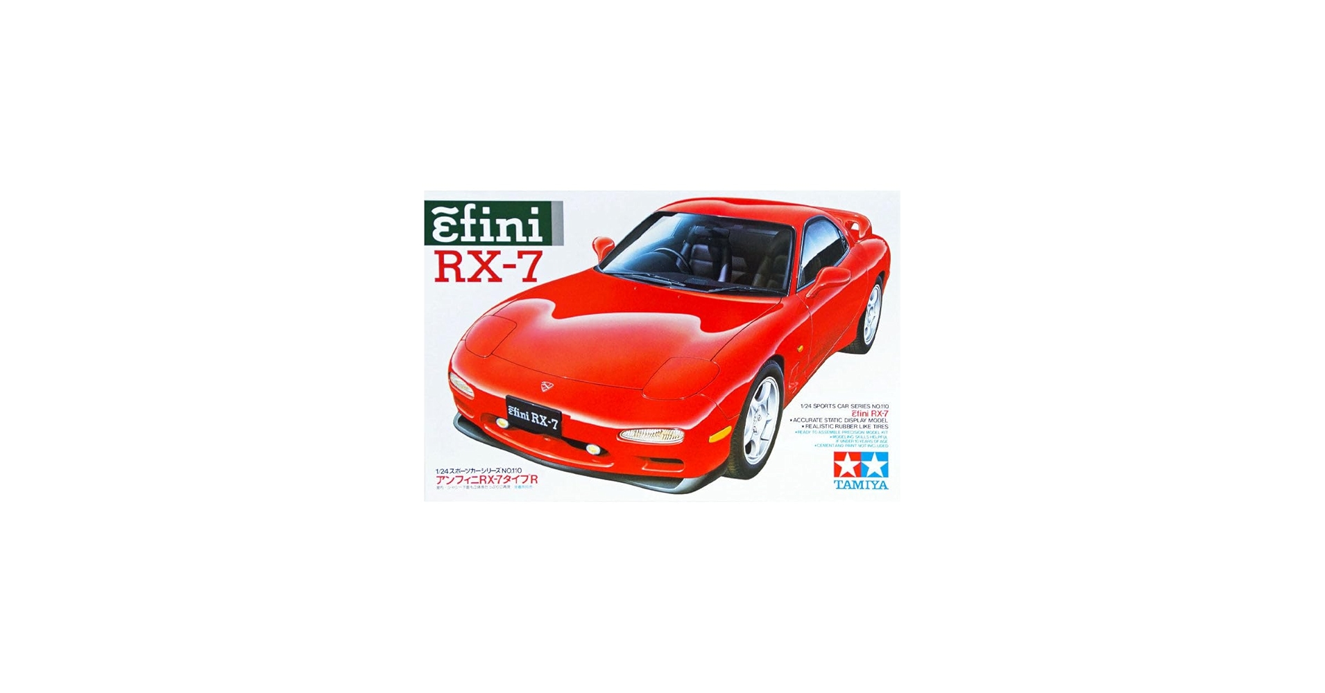 TAMIYA　 MAZDA RX-7 1/10 未使用ボディー TAMIYA 58648 Mazda RX-7 Drift Spec (TT02D) 1:10 Car Assembly