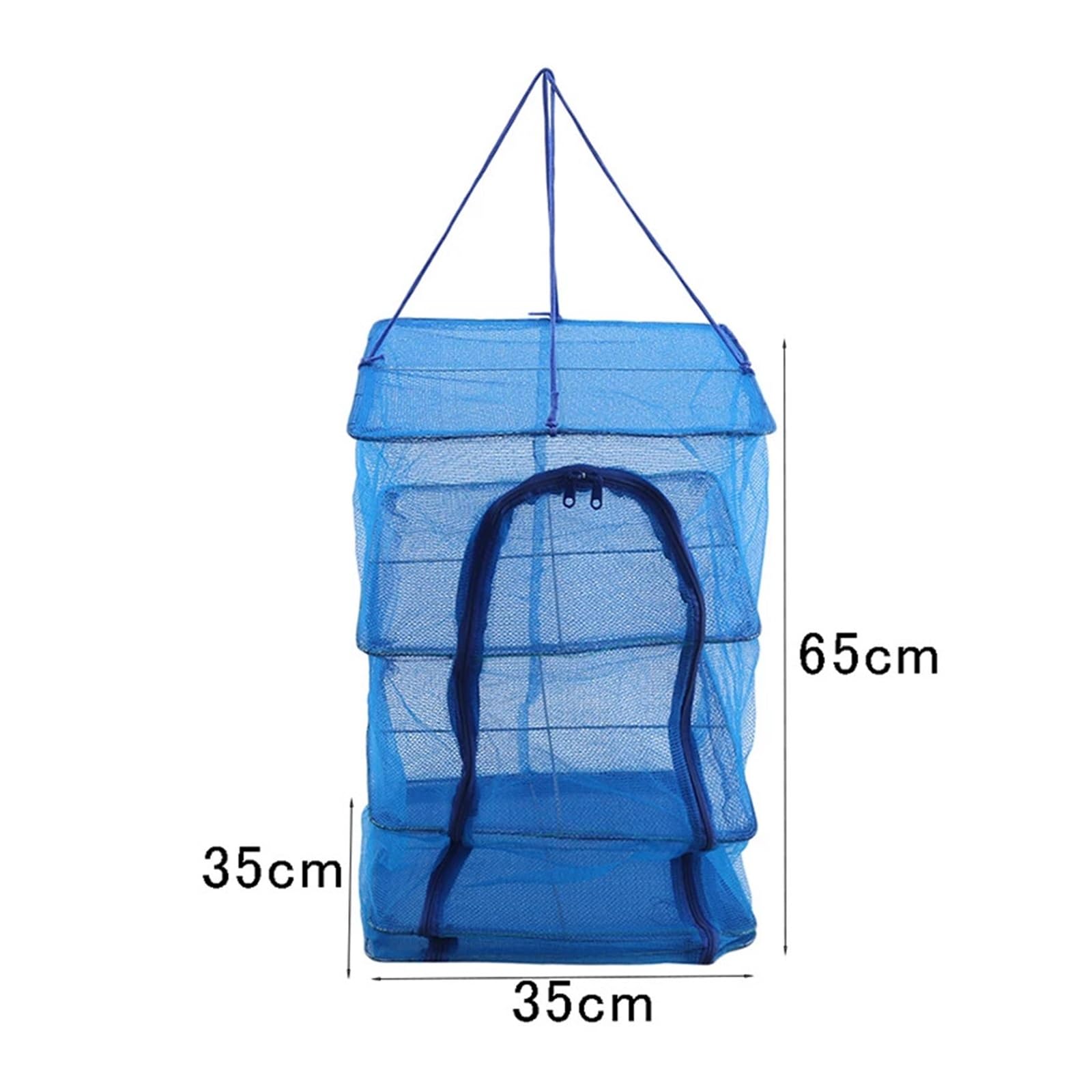 Trockennetz Kräuter Fischnetz for Aufhängen, Sonnentrocknungsnetz, faltbar, 3-lagig, Gemüse, Kräuter, Fischtrockner, Netz, Trockengestelle, Kräuternetz, Trockner(3-Tier_50X50X66CM)