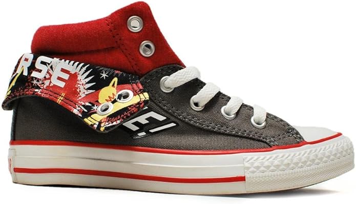 kids converse red