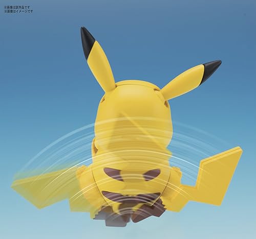 Miniatura 10 de Bandai Hobby Pokemon Sun  Moon Plamo 41 Select Series Pikachu Model Kit