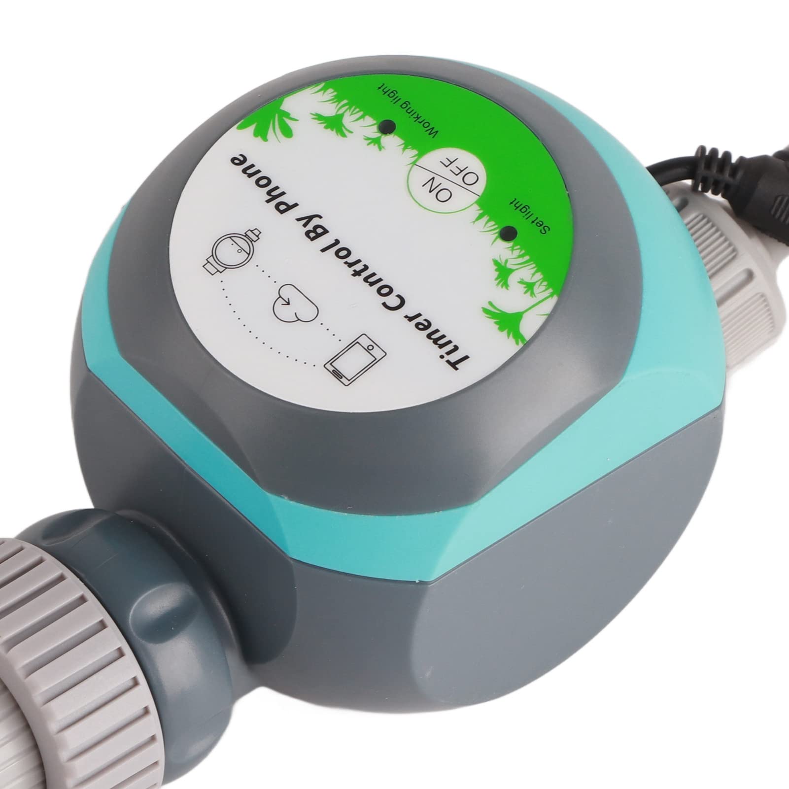Intelligente timer per irrigazione WIFI BT telecomando di irrigazione automatico alimentato tramite USB timer per irrigatore da giardino per cortile balcone famiglia parete verde