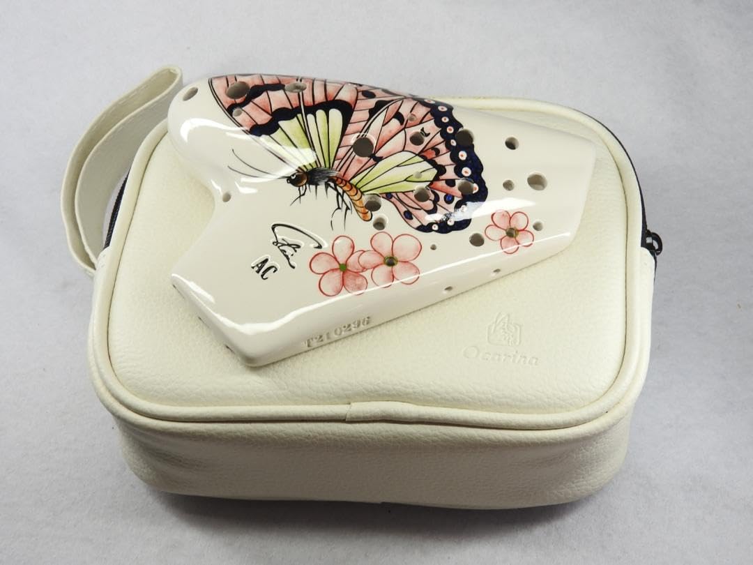 美品 フォーカリンク トリプル オカリナ 薫焼き ナチュラル AC管　風雅 美品 フォーカリンク トリプル オカリナ 薫焼き ナチュラル AC管