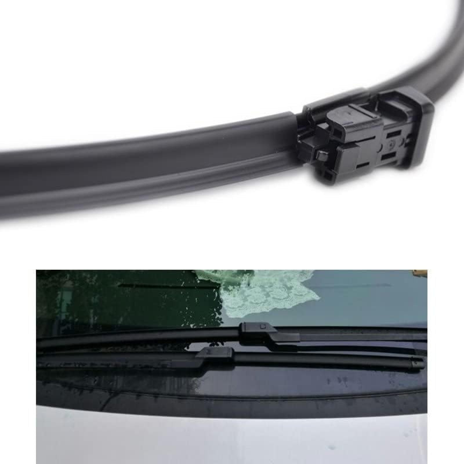 ,per Peugeot 3008 MK1 2008 2009 2010 2011 2012 2013 2014 2015 2016 Auto Finestrino Anteriore Parabrezza Parabrezza Tergicristallo Set Kit 30 "28" 12 "Tergicristalli
