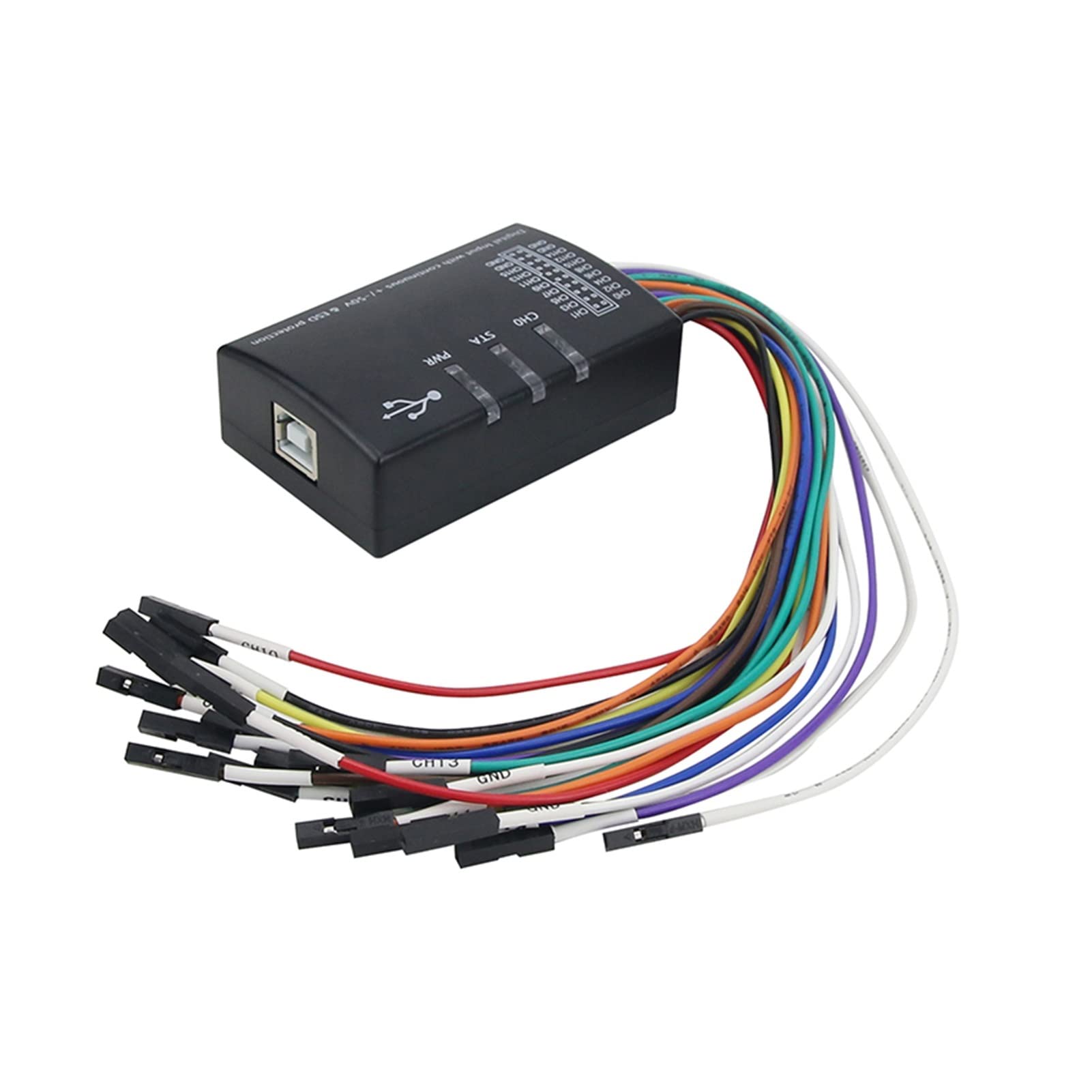 Mini 16 Logic Analyzer USB 100m. Maximale Abtastrate 1 6eck Version 1.1.34 Unterstützung 1.2.10 Software,Hardware Hohe Auflösung