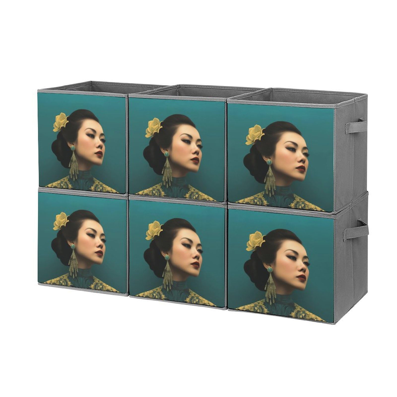 Organiseurs de placard et boîtes de rangement de style oriental pour vêtements