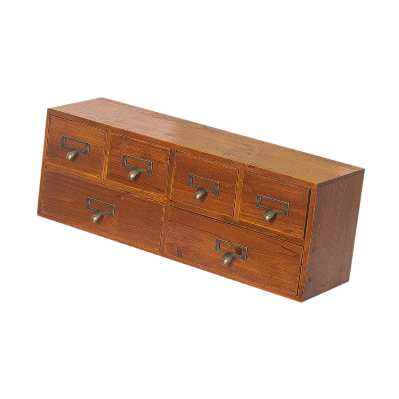 harayaa Scatola Portaoggetti in Legno, Cassettiera, Cassettiera, Organizer per Scrivania, per Ripiano Del Dormitorio
