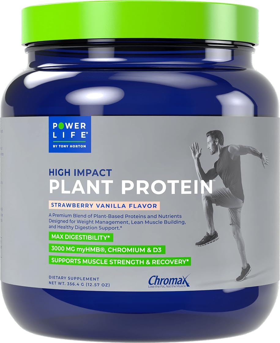 POWERLIFE Tony Horton High Impact Plant Protein Powder with