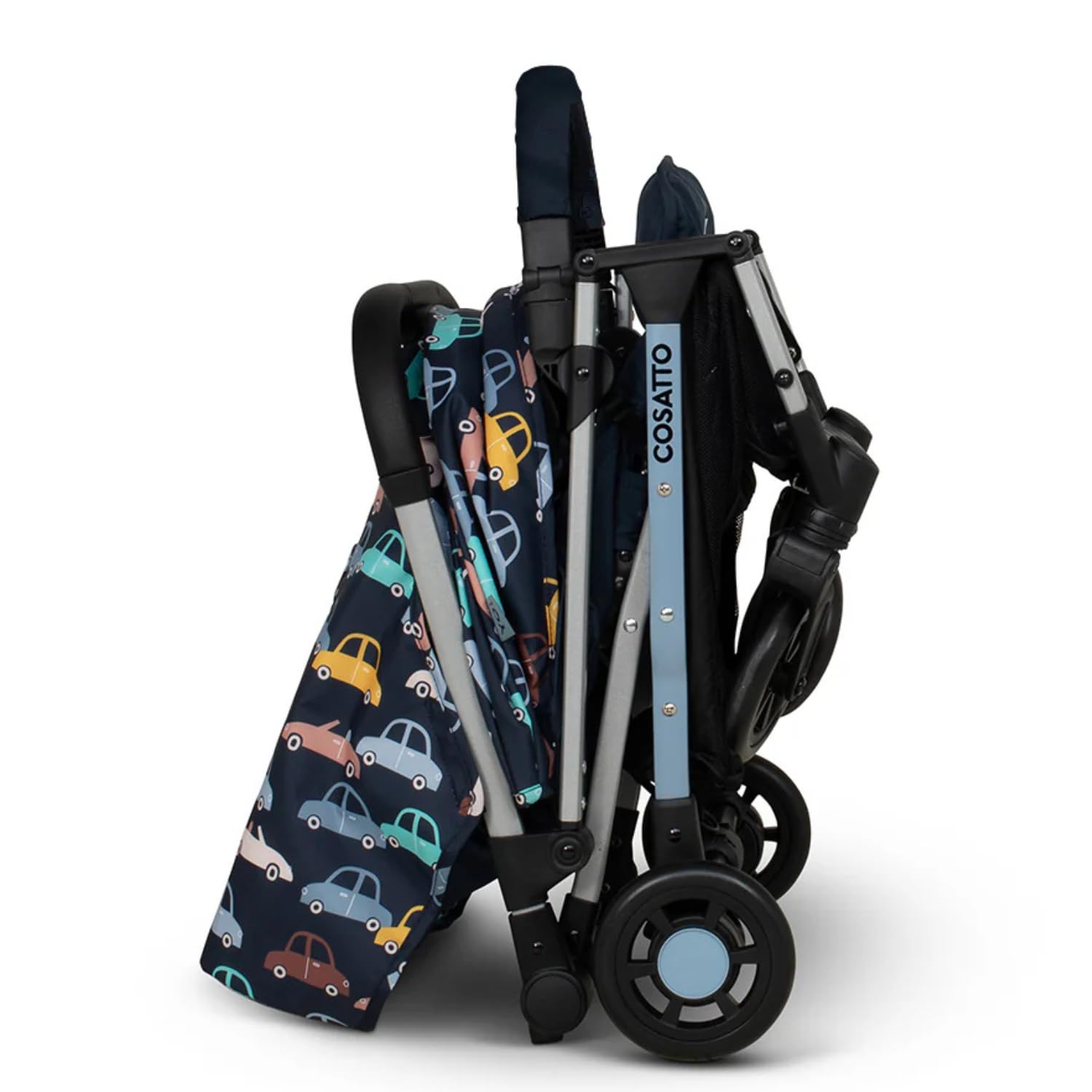 Cosatto Yo Reisebuggy leichter Baby-Kinderwagen kompaktem Faltmaß ab Geburt bis 25kg airline-kompatibel Einhandfalten 8kg Einkaufskorb Beep Beep