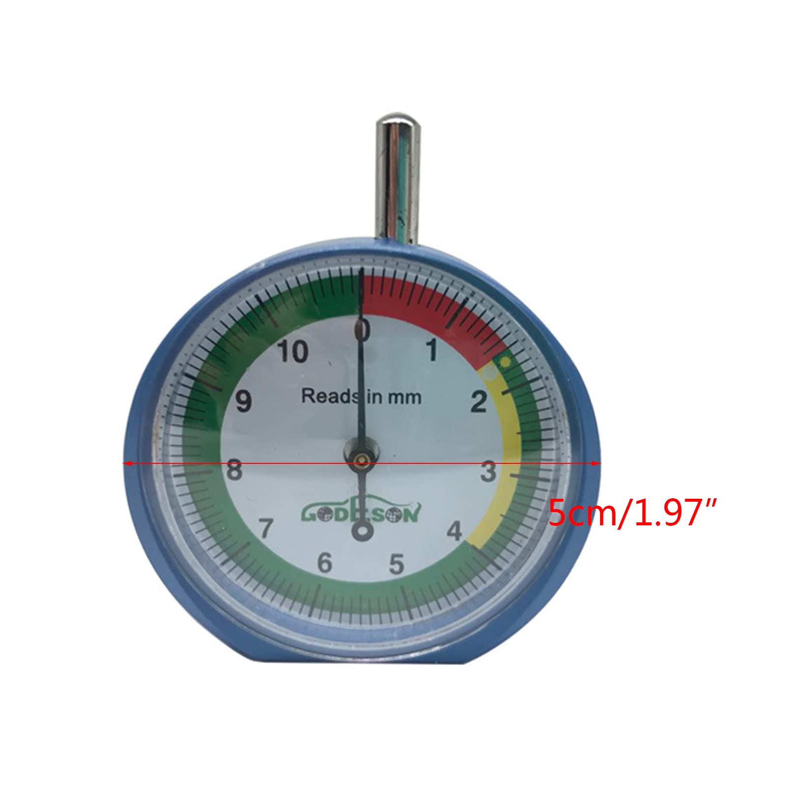 KAIXINXIN Upgraded Tyre Depth Gauge Tyre Depth Gauge Professional Tyre Gauge Fitting for Motorcycle Car Truck & Bus