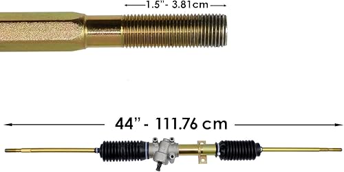 Miniatura 2 de Para Polaris Ranger Crew 900 4X4 Diesel 2012-2014 Rack y PiñónExtremo de barra de acoplamiento Mod-ZTF1-5284