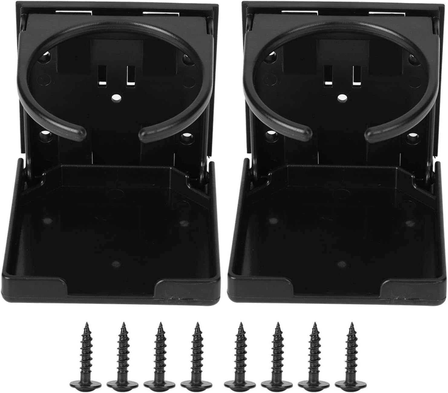 Blantye Car Drink Holder Montado Multifuncional Futbolín Suministros Plegables con Tornillo