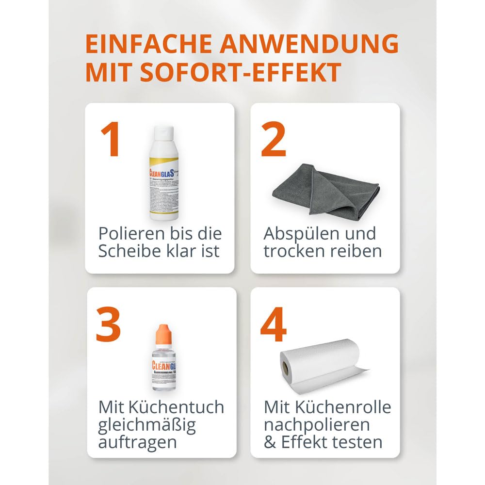 Scheibenversiegelung Auto mit Instant Effekt Technologie I Regenabweiser Autoscheiben durch Lotuseffekt I 30 ml bis 10 x Anwendung I Autoscheiben Versiegelung I Nano-Glasversiegelung Auto
