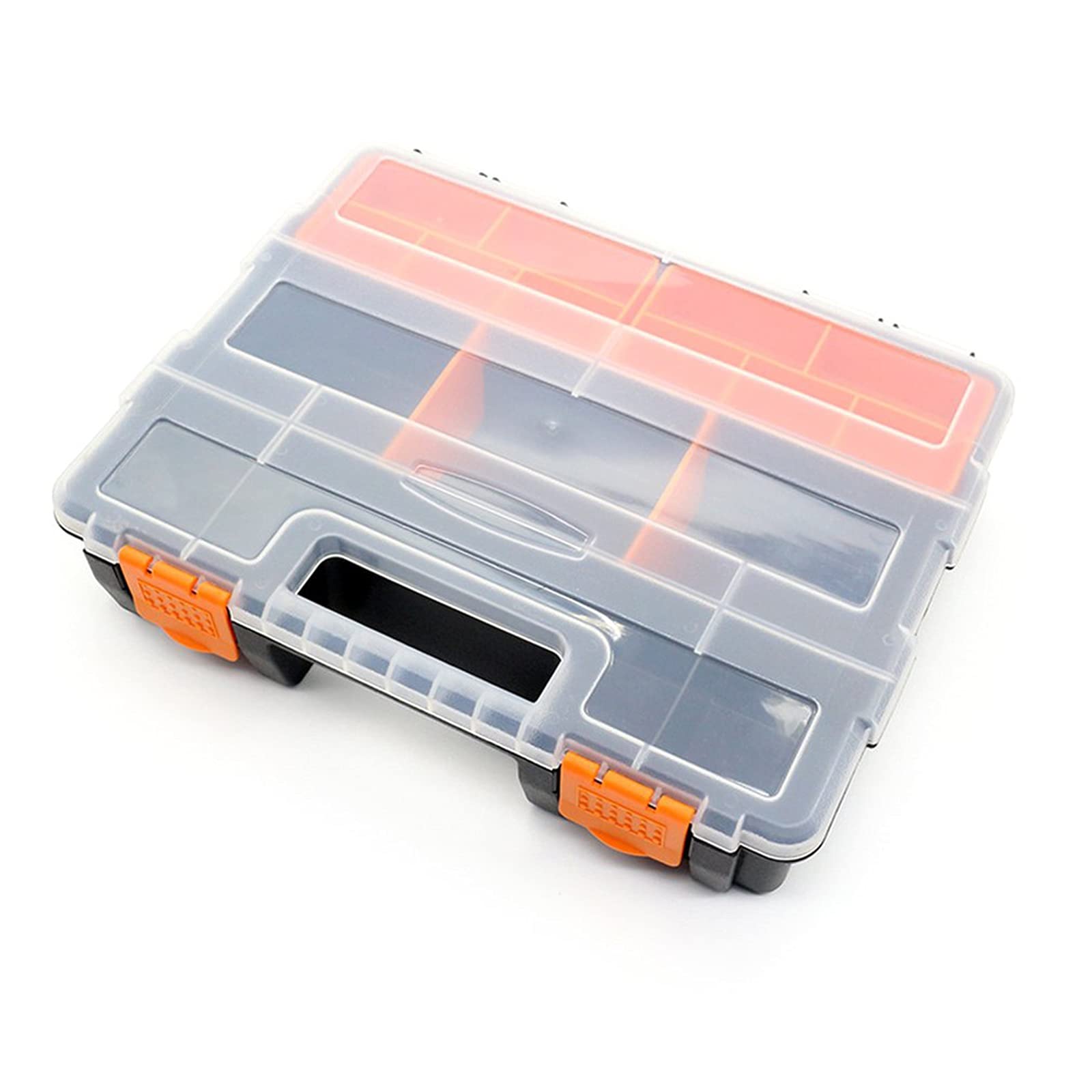HJXXToolbox Toolbox Organizer Household Maintenance Electrician Tool Chest Storage Box Multifunctional Hardware Car Repair Plastic Container Tool Box (Color : L)