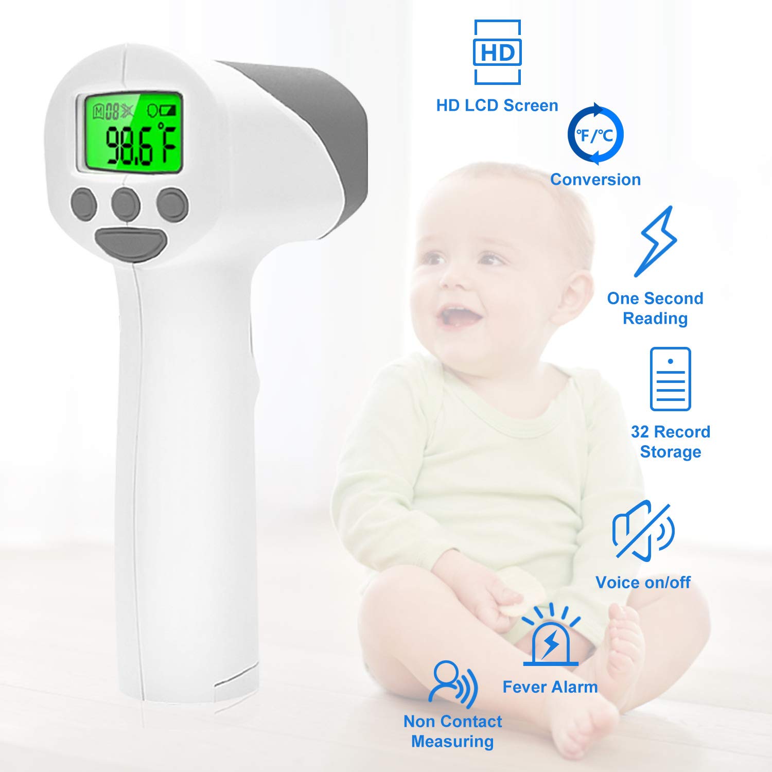 Authentic Crazy Deals Touchless Thermometer for Adults,Famidoc Non Contact Infrared Thermometer for Kids and Baby No Touch Infrared Forehead Thermometer for Fever Smart Temperature with Digital LCD Display Instant Results 40% Off Discount Touchless Thermometer for Adults,Famidoc Non Contact Infrared Thermometer for Kids and Baby No Touch Infrared Forehead Thermometer for Fever Smart Temperature with Digital LCD Display Instant Results