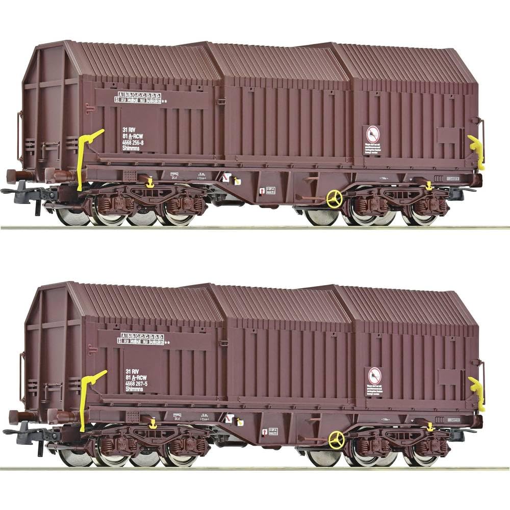 Roco ÖBB 6600132 H0 - Set di 2 carrelli telescopici