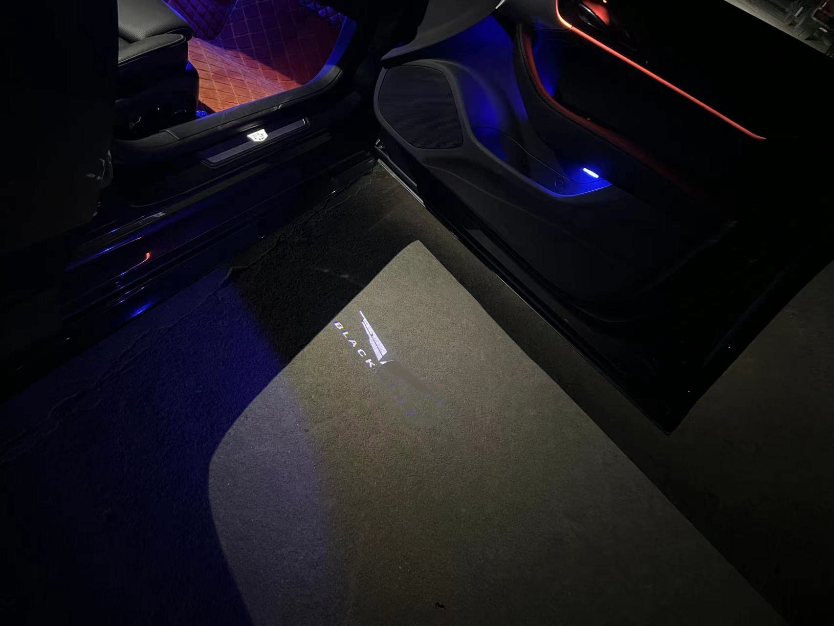 Amazon.com: For Blackwing Style LED Car Door Logo Lights Projector