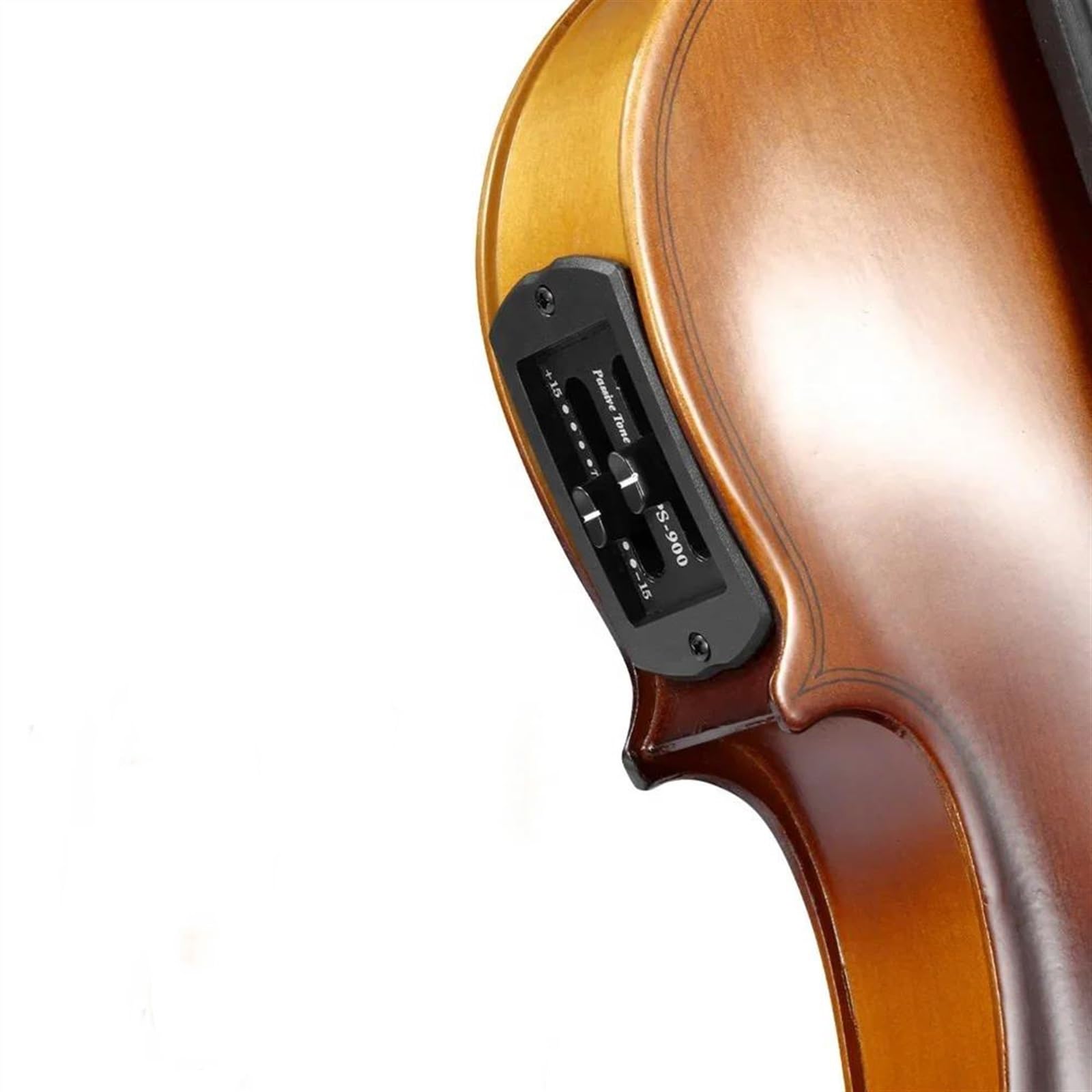 Violine Anfänger-Starter-Set Für Elektrische Violine Aus Massiver Fichte Mit Schwarzem Etui Bogen Und Schulterstütze(1/4)
