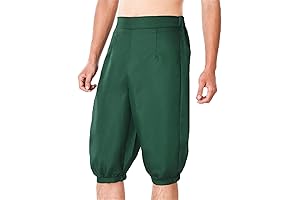Elf Pants: Retro Colonial Renaissance Men's Knicker Pants Breeches