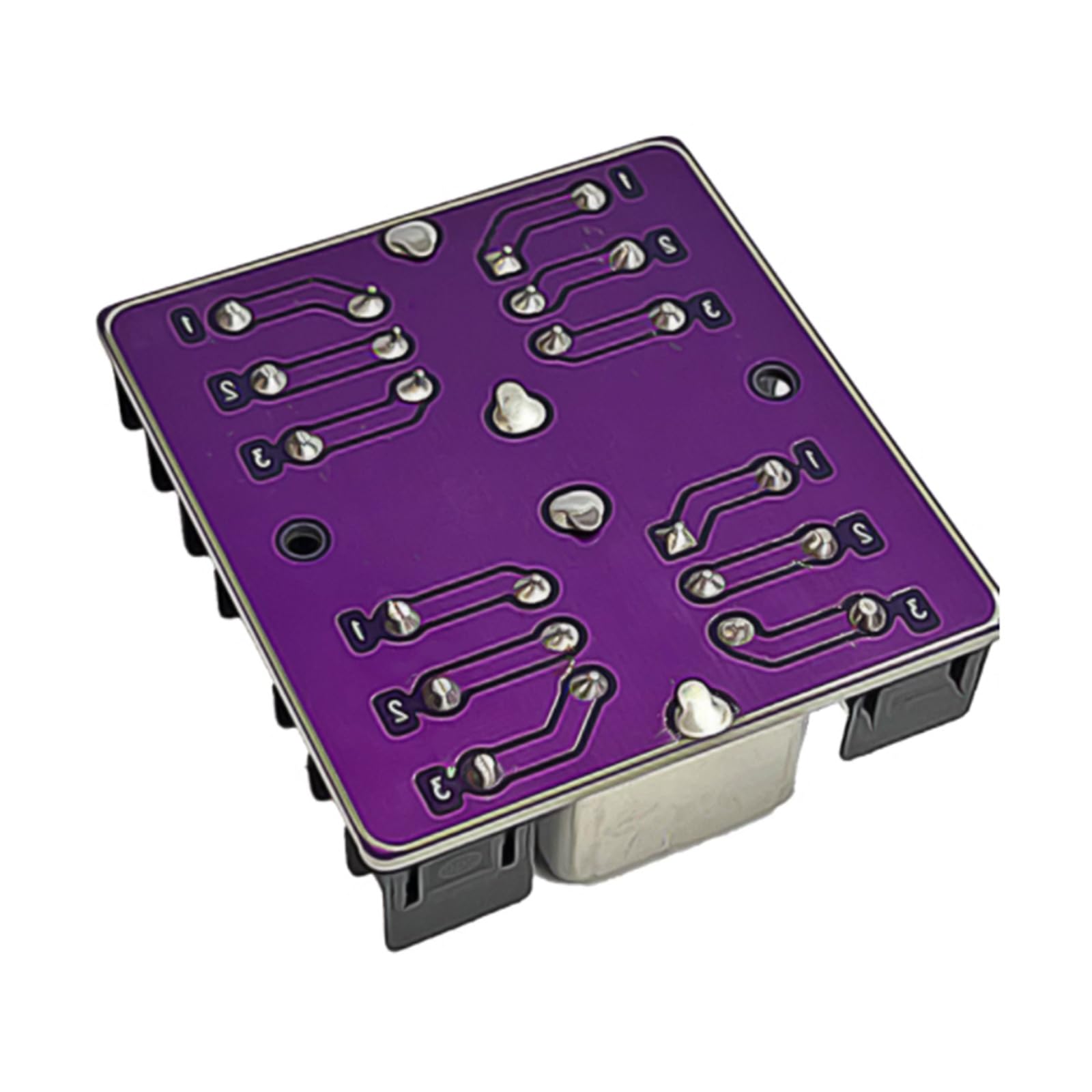 Aislador de sonido de conversión simétrico y desequilibrado 21608 Permalloy Transformador de voltaje de aislamiento acústico 600: 600 20 Hz-20 kHz Accesorios para adaptador de computadora