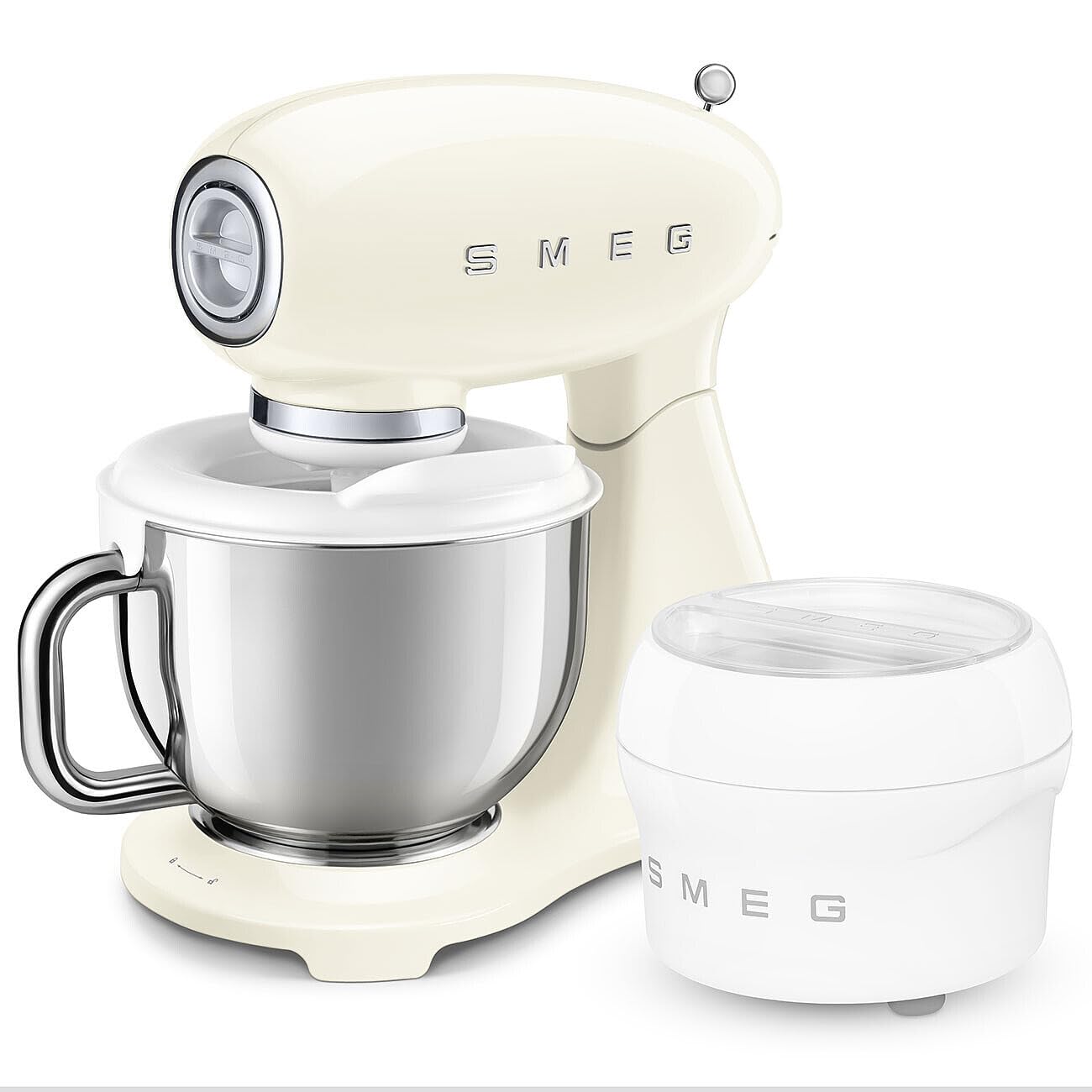 SMF05CREU - SMEG - Robot pâtissier multifonctions 4.8l 1000w crème