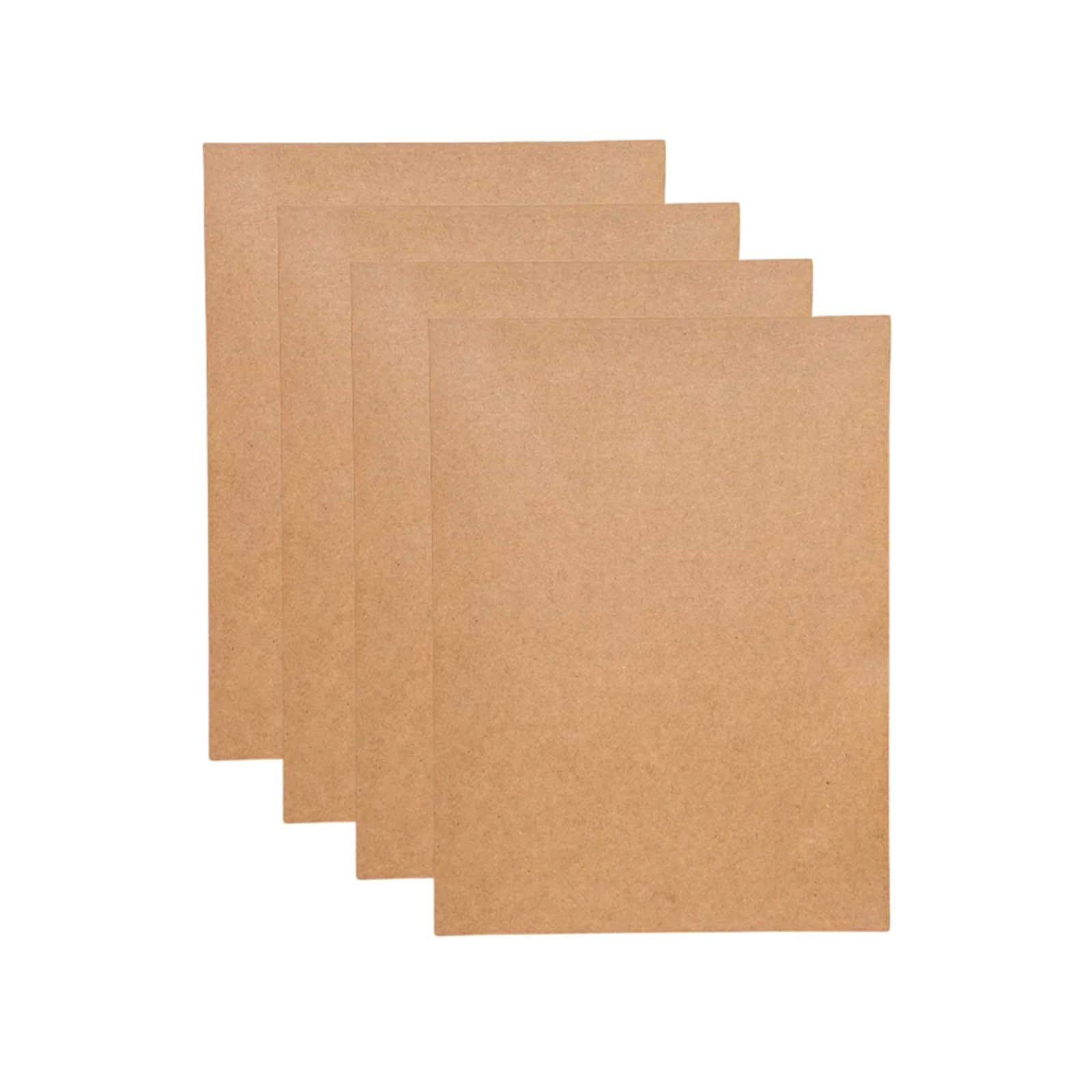 50/100 Pcs A5 Kraft Paper 120/200gsm Card, DIY Packing Cardboard Blank Postcard Hand-Drawn Doodles for Crafts Origami Art(120g-100pcs)