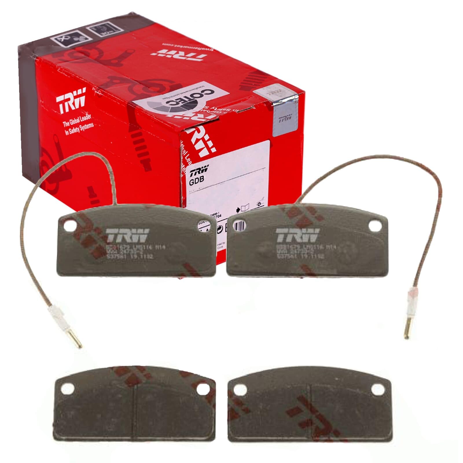 TRW Automotive AfterMarket GDB1679 Brake Pad