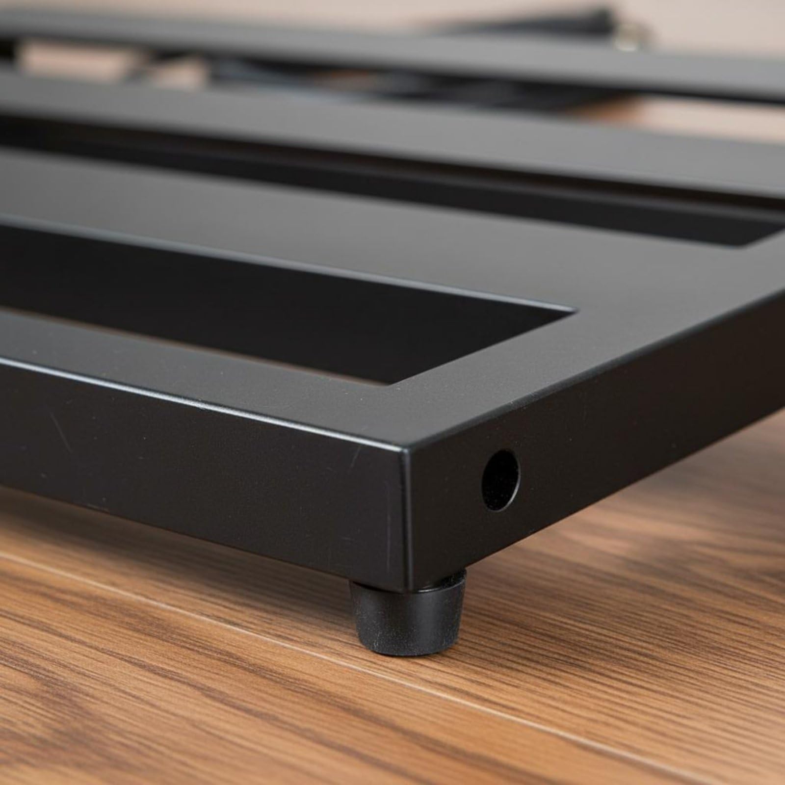 Aluminium Pedalboard Gitarre Effektplattform mit Starker Aluminiumlegierung Und Leichter Tragetasche für Musiker Proberaum Bühne Musikschule