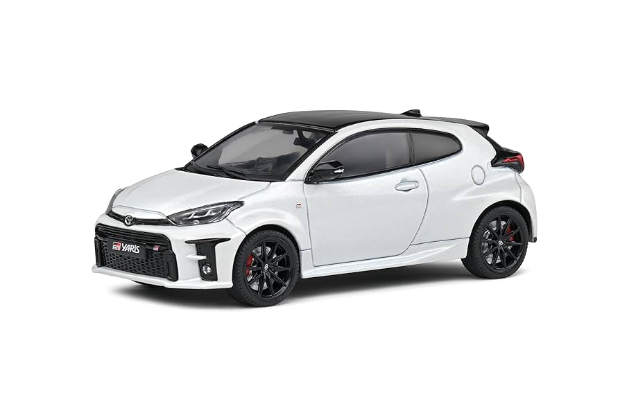 SOLIDO 1/43 トヨタ ヤリス GR (ホワイト) Amazon.com: Solido 1:43 Scale Toyota Yaris GR Platin White