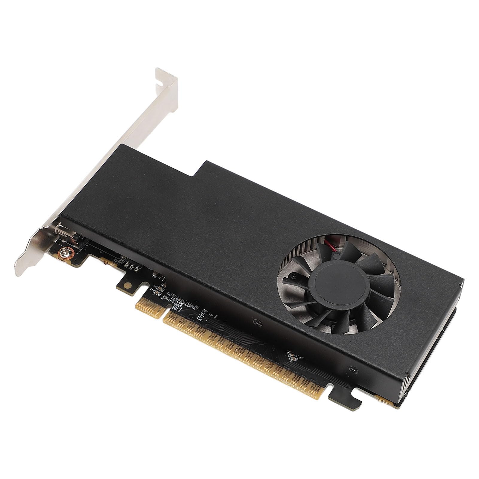 Karta Graficzna 4 GB GDDR5 do Komputera do Gier ITX Multimedialne Wyjście DVI HD, Niskie Zużycie Energii, Bezpieczeństwo i trwałość dla Entuzjastów Gier