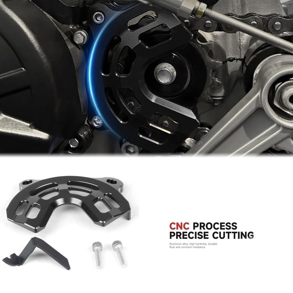 Osłona Łańcucha Motocyklowego Pasuje Do Ochrony Czujnika Przedniej Zębatki Pasuje Do Aprilia RS660 RS 660 Ochraniacz łańcucha Osłona łańcucha
