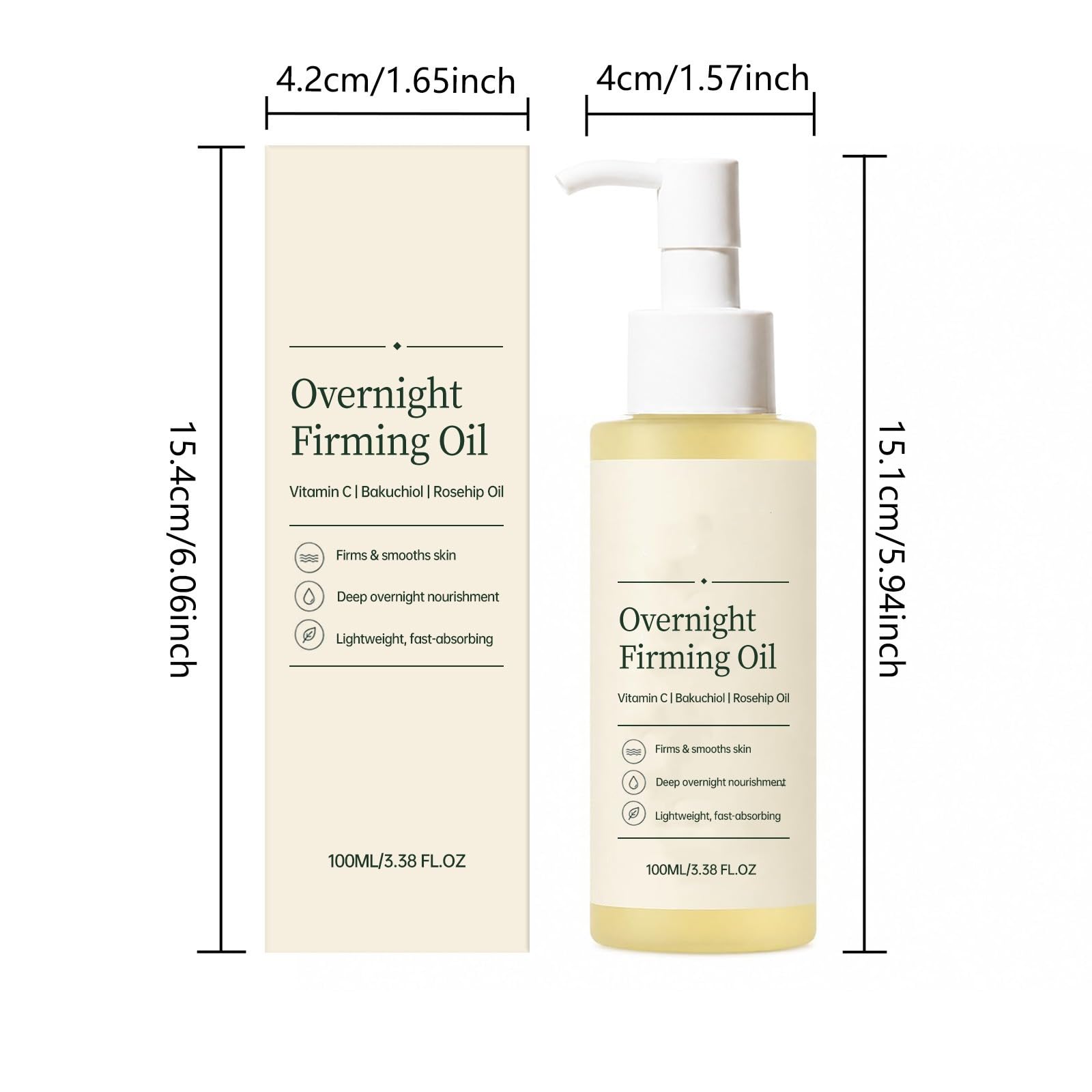 Overnight Firming Body Oil, Anti-Aging Body Oil