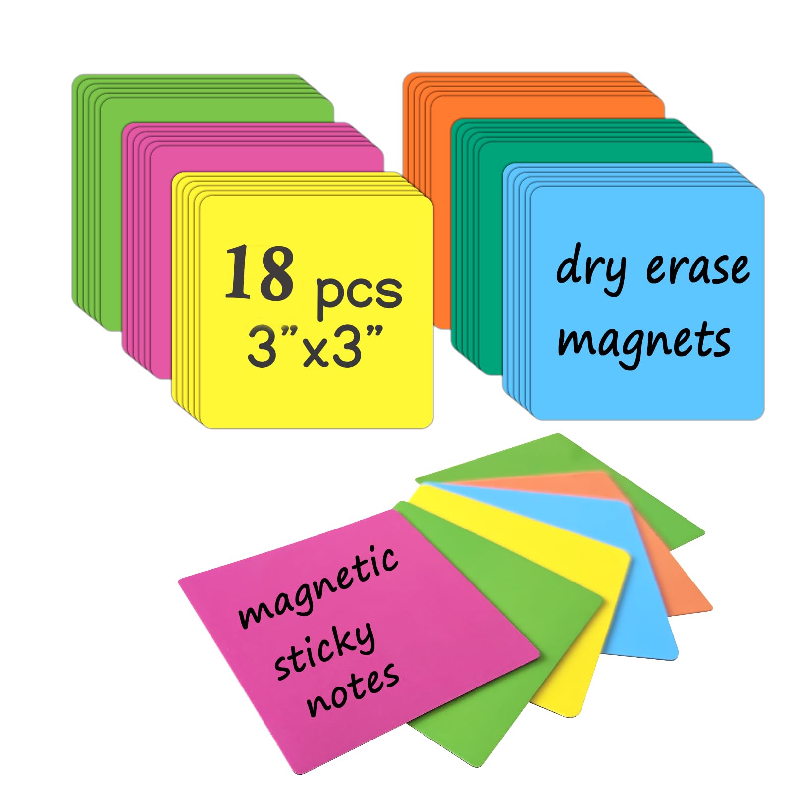 NIUBIKLUS Magnetic Notes