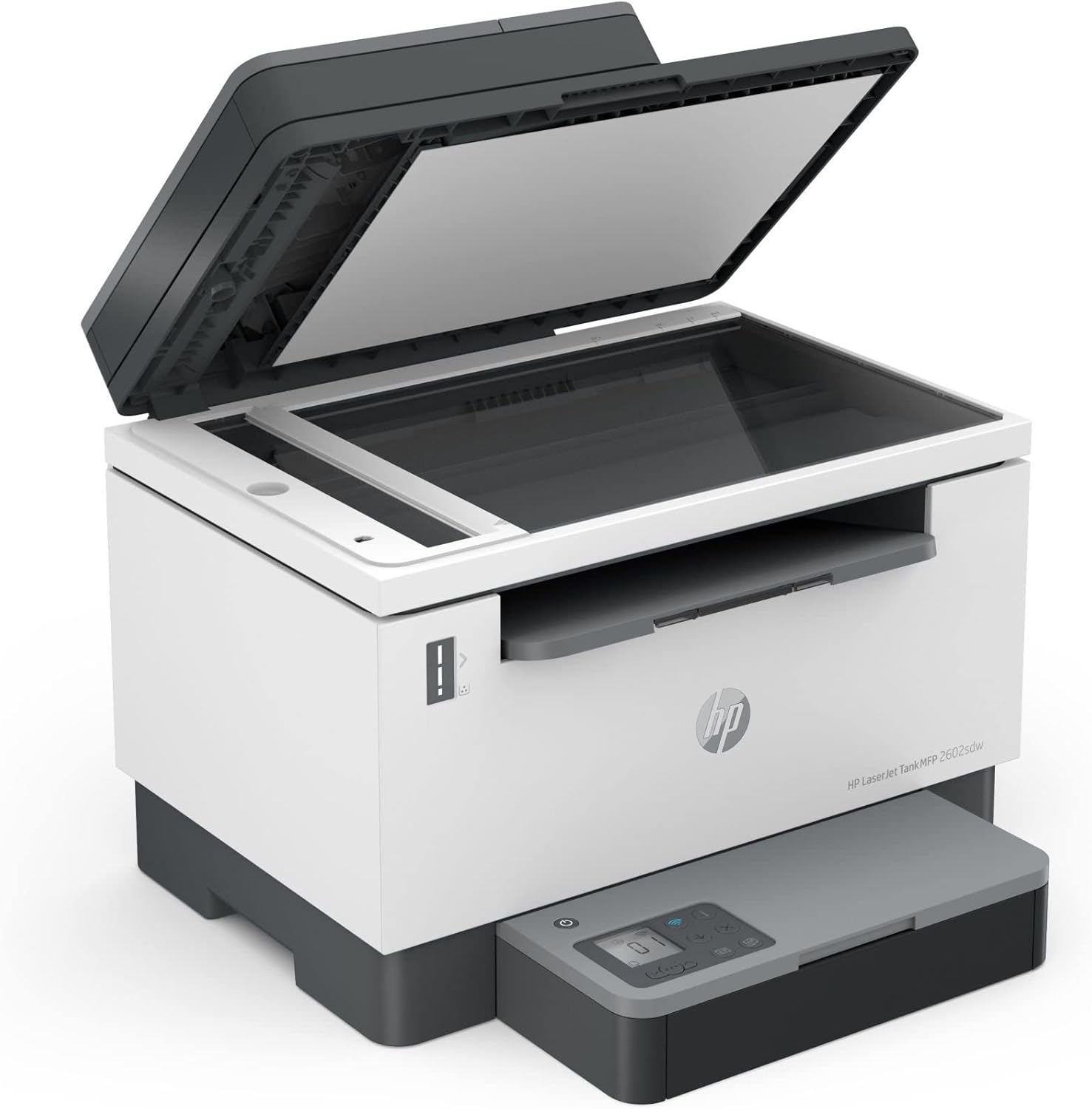 HP LaserJet Tank MFP 2602sdw Printer, Black and white, 22 PPM, Printer for Business, Scan to email/PDF; Two sided printing; 40 sheet ADF; Wi-Fi; Pre-filled with toner to print up to 5000 pages-2R7F5A | WI-FI 2026 - view 3