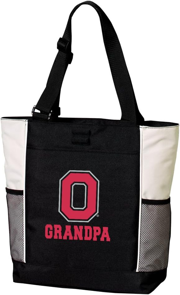 Broad Bay OSU Grandpa Tote Bags Ohio State Grandfather Totes Beach Pool Or Travel