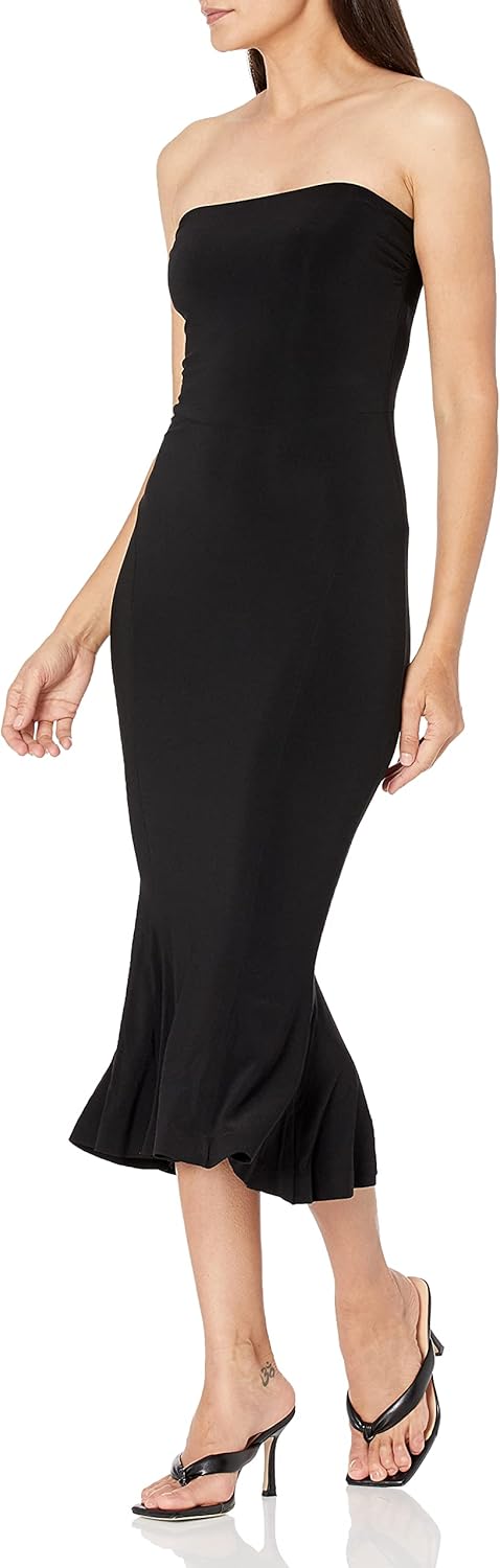 Norma Kamali Women's Strapless Fishtail Dress - Image 2