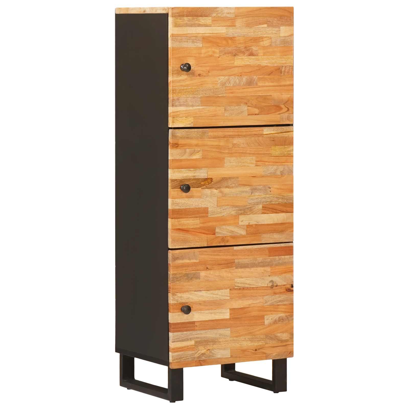 Buffet de Rangement en Bois de Manguier Massif Élégant