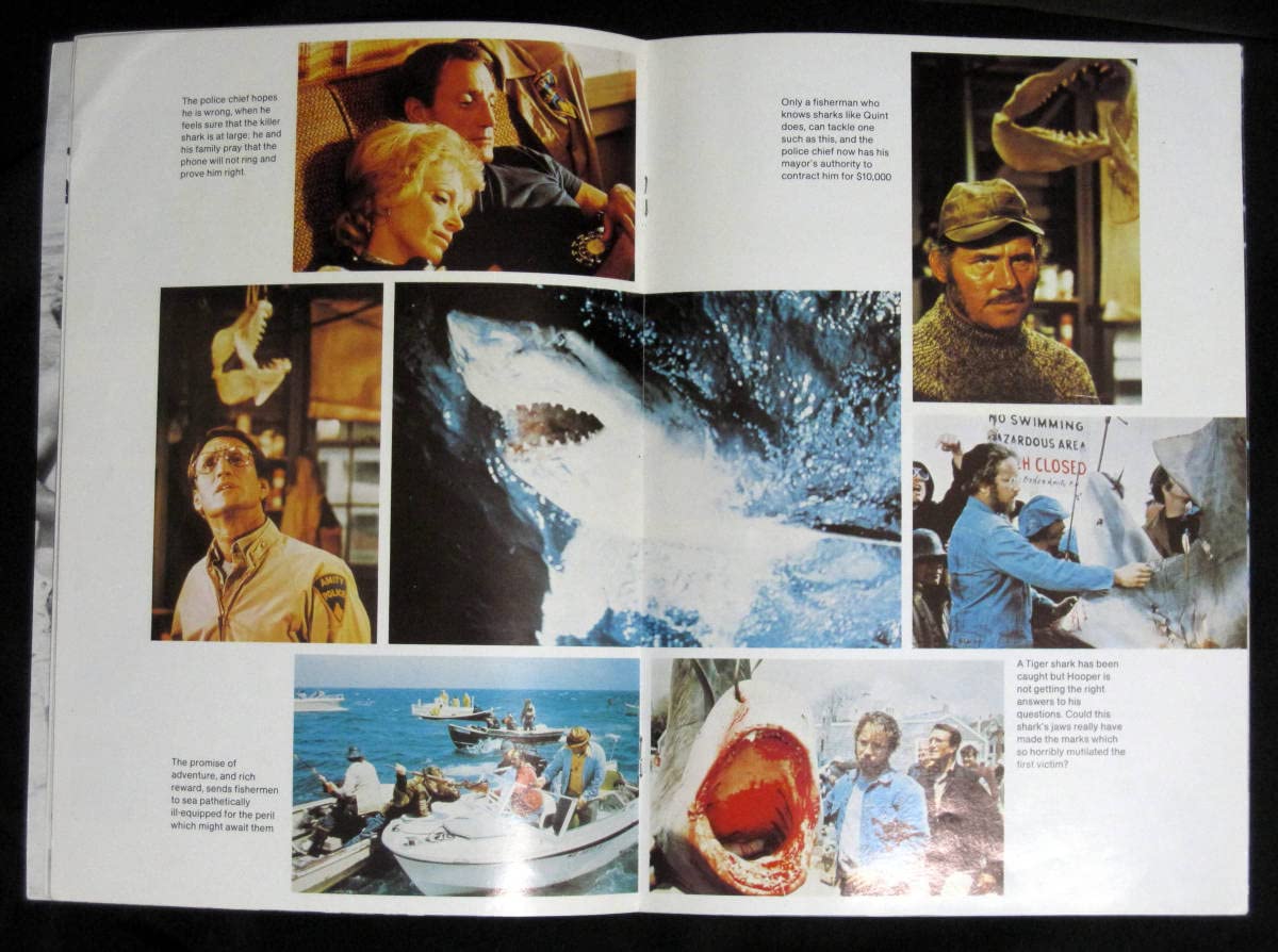 Amazon.co.jp: ジョーズ 1975年英国初公開 初版 パンフレット