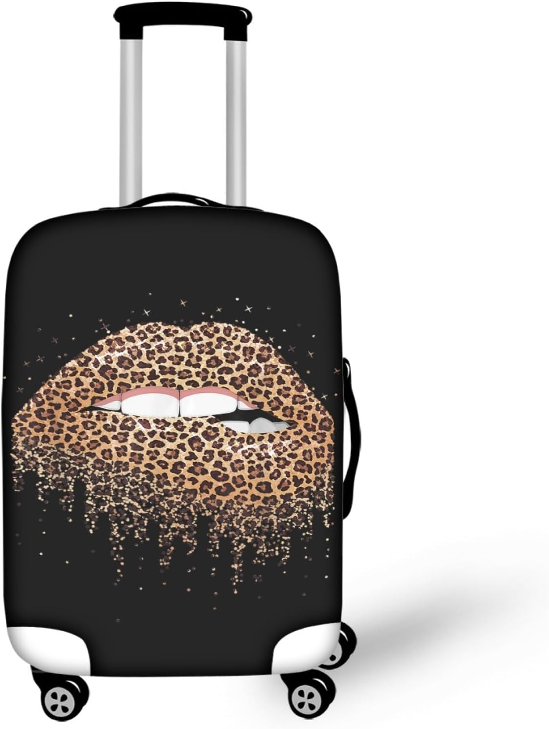 Yanyu Leuke Luiaard Print Universele Koffer Cover Elastische Wasbare